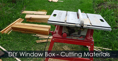 Build window box planters - How to make a wooden window box - Make and install window boxes