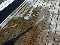 Using A Pressure Washer To Clean A Deck - Process for power washing and staining a deck - Clean Seal or Stain a Deck