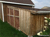 chicken coop kit - Inclined roof hen house - Lean-to chicken coop - Designing and conceptualizing a chicken coop