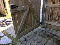 Gate Wheel for fence gate