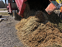 Mulch delivery