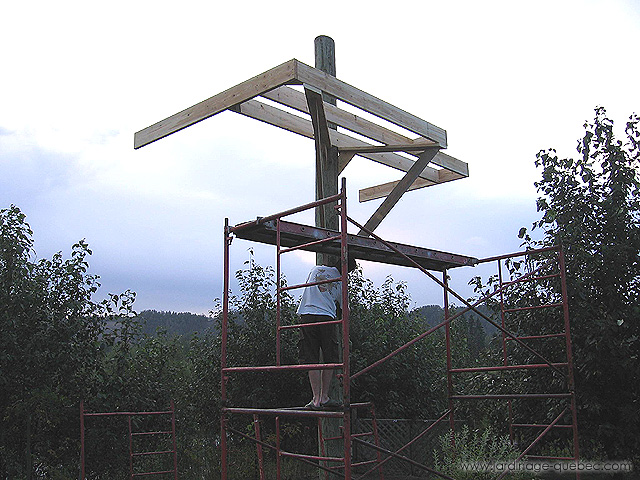 Cabane perchée - Construire une maison dans les arbres