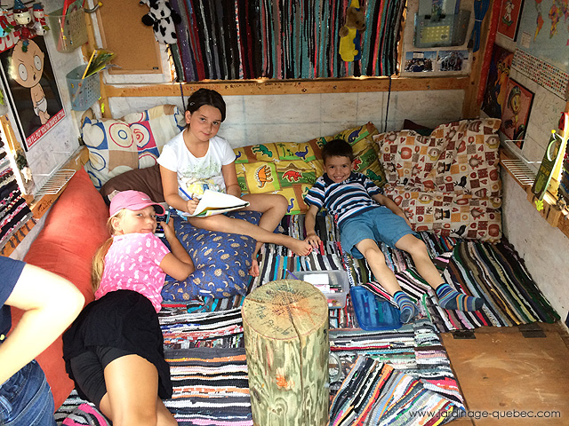 Cabane perchée - Nuit dans une cabane dans les arbres