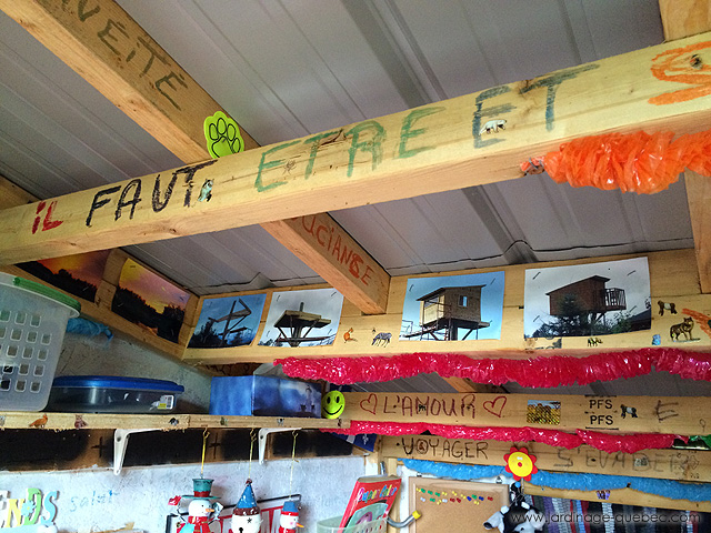 Cabane suspendue - Cabane dans les arbres - Maison dans les arbres