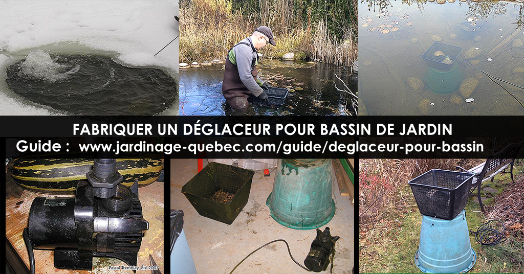 Déglaceur pour bassin