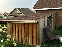 Poulailler avec volière - Construire un poulailler pour la ville - Poulailler Ville de Montréal