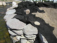 Guide et instructions de construction d'une casacade de jardin pour jardin d'eau