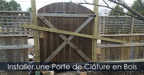 Installer Porte Clôture