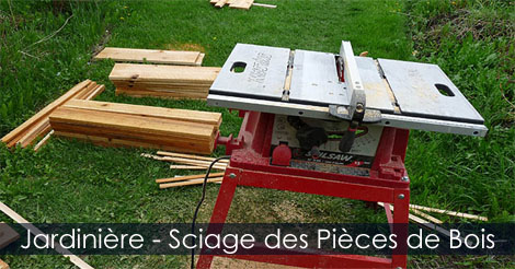 Jardinière en bois - Étapes Instructions pour construire une jardinière en bois - Baconnière en bois ou bac à fleurs en bois