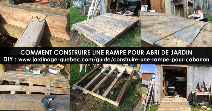 Rampe Abri de jardin