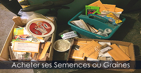 Achat de semences - Acheter des graines ou semences