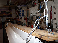 Truc pour suspendre et attacher des lampes de culture intérieure