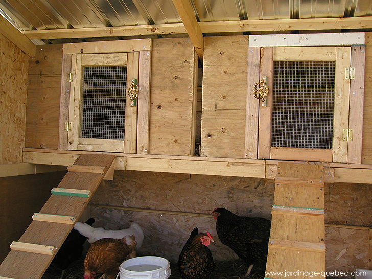 Idée de Poulailler - Photos Jardin Le Jardin des Patriotes - Pascal Tremblay La Baie Québec