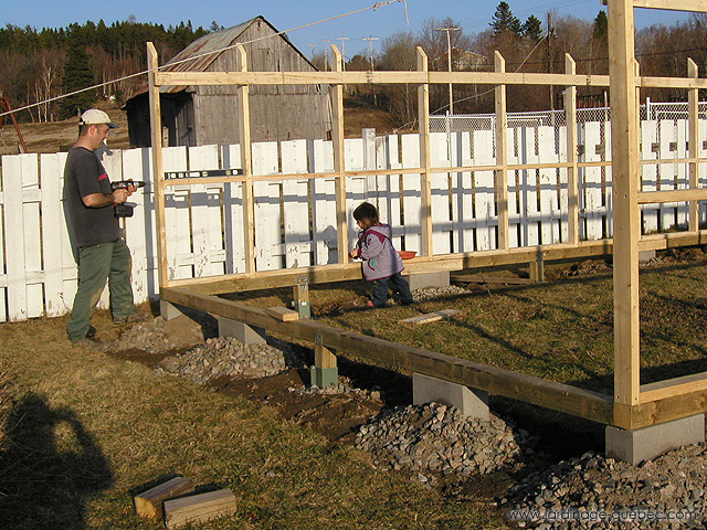 Tutoriel construction serre - Photos Jardin Le Jardin des Patriotes - Pascal Tremblay La Baie Québec