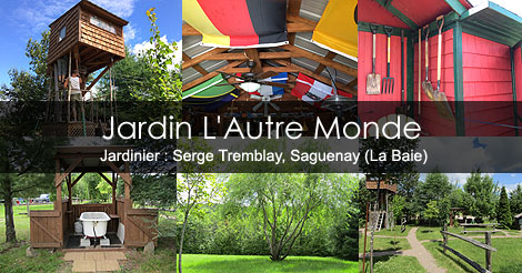 Jardins Privés du Québec - Jardin Le Nouveau Monde La Baie Saguenay - Serge Tremblay jardinier