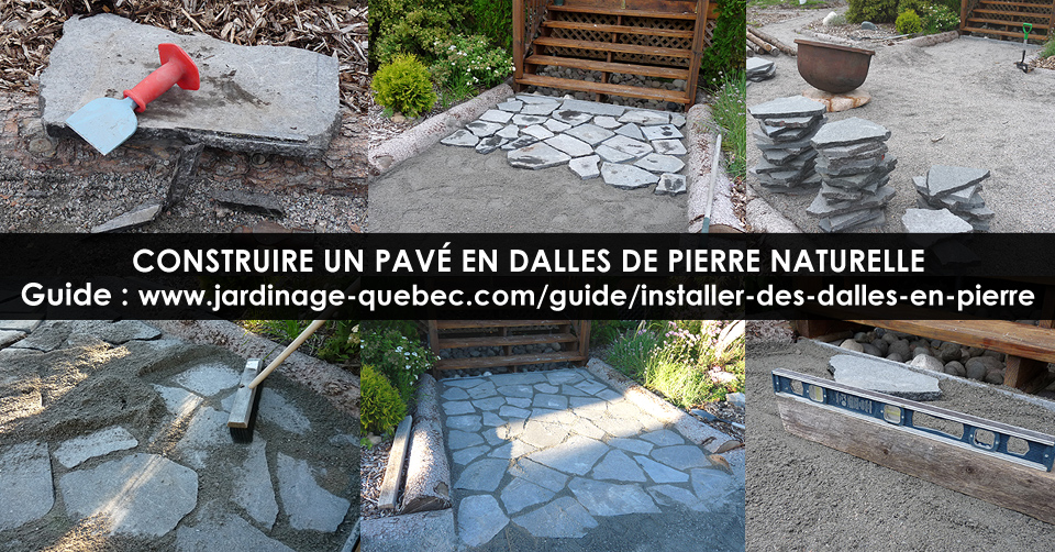 Pav� en pierre naturelle