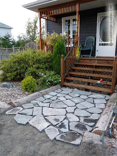 Photos Pav� en Pierre - Conception Pav� - Pav� de jardin