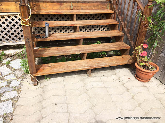 Am�nager le dessous des escaliers d'une Terrasse - Pierres d�coratives sous un escalier