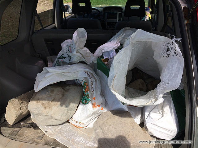 Se procurer des pierres gratuites pour faire son am�nagement paysager