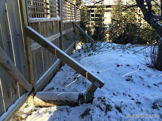 Cl�ture en bois - Ancrage Cl�ture - Syst�me ancrage cl�ture