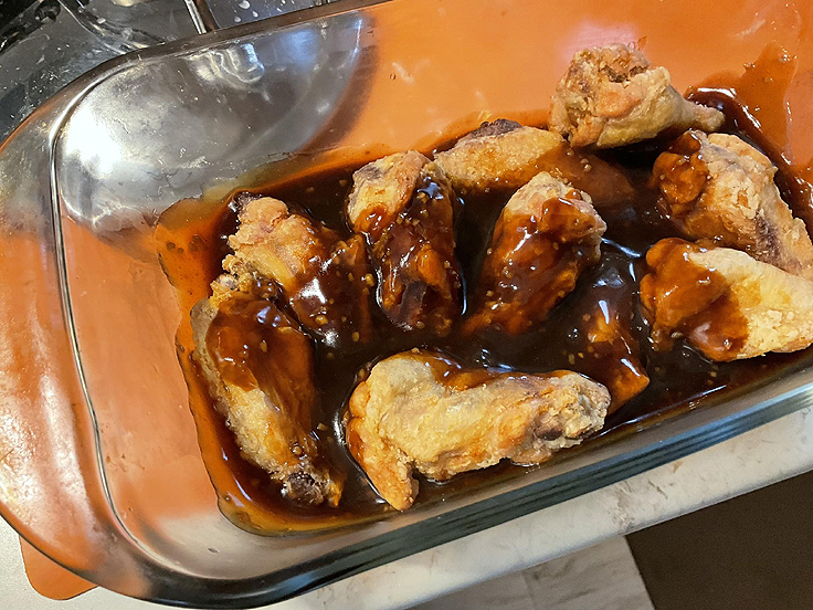 Recette d'Ailes de poulet Général Tao