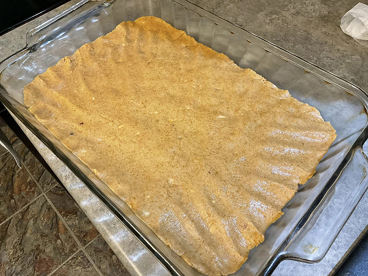 Recette de Barres au beurre d'arachide et chocolat