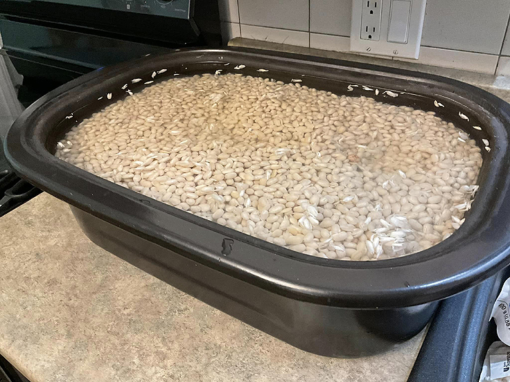 Recette de fèves au lard