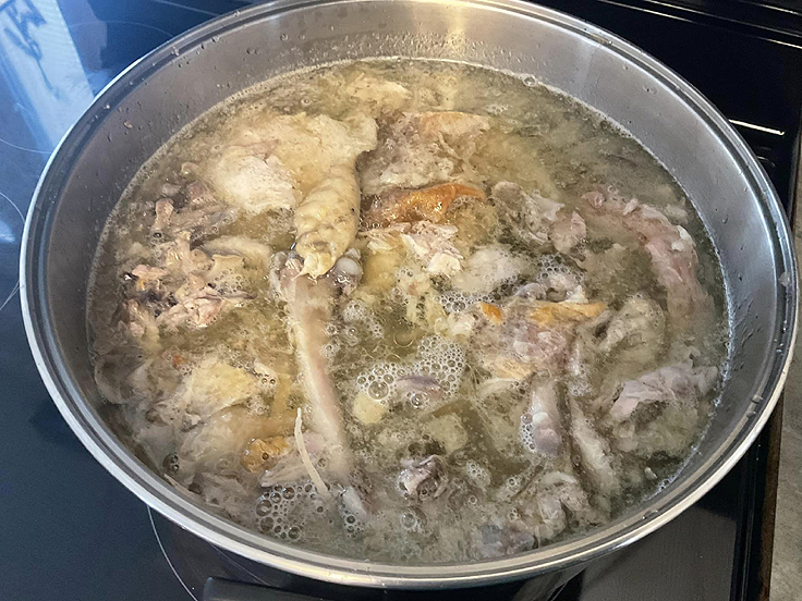 Bouillon de dinde