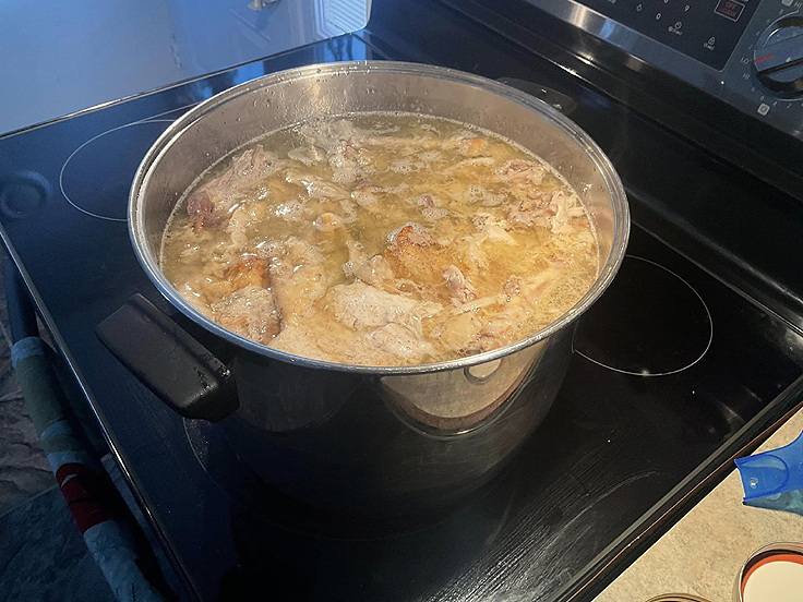 Bouillon de dinde