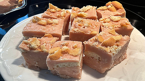 Fudge aux fraises