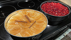 Gâteau au fromage chocolat et cerise sans cuisson