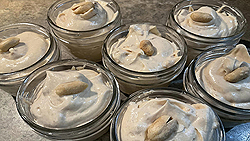 Mousse au beurre d'arachide