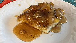 Pouding chômeur aux pommes