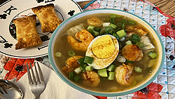 Recette de Soupe repas chinoise