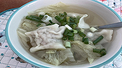 Recette de Soupe won-ton