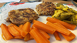 Croquettes de jambon et pommes de terre