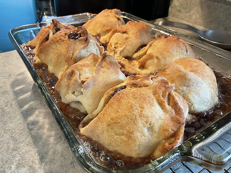 Chaussons aux pommes - Recette de Pépére