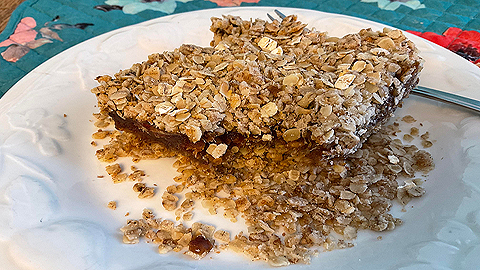Carrés aux dattes sans sucre