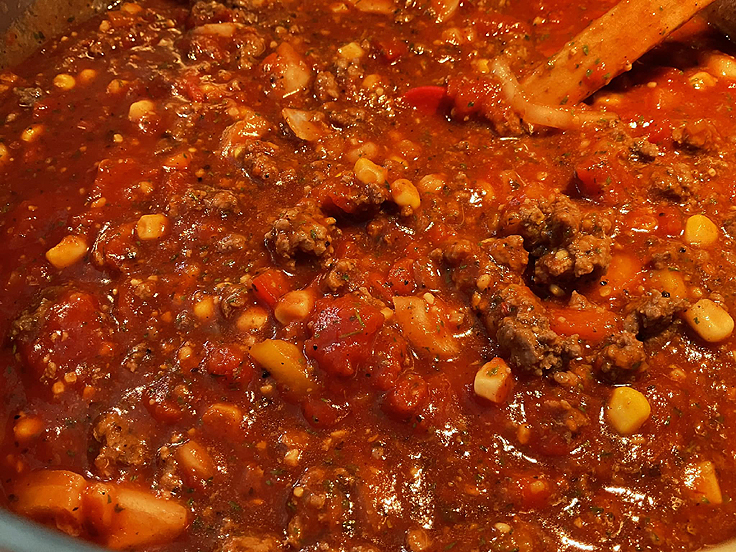 Recette de Chili sans haricots