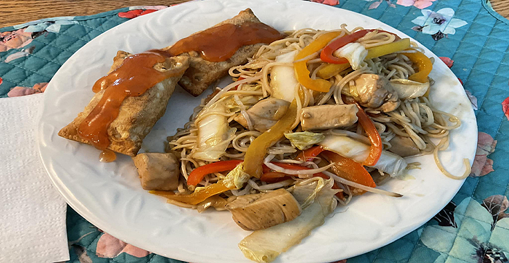Recette de Chow Mein au Poulet