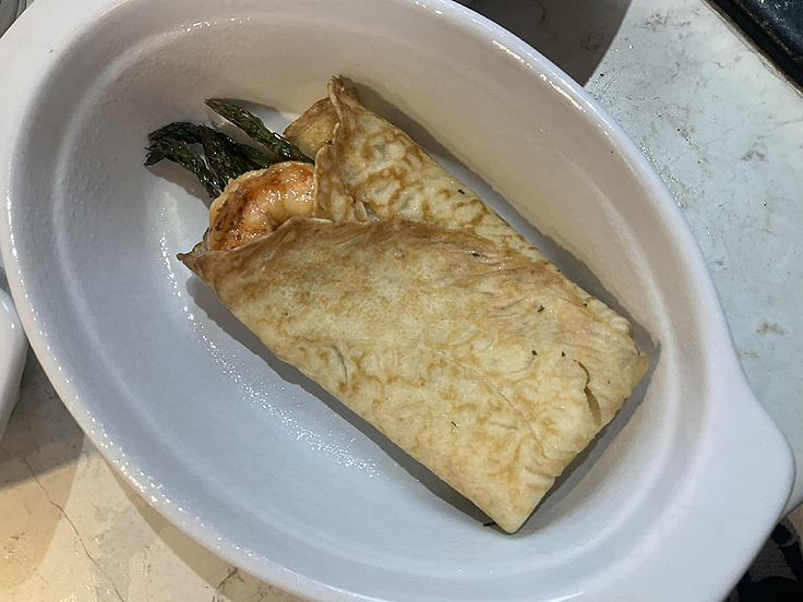 Recette de Crêpes aux fruits de mer