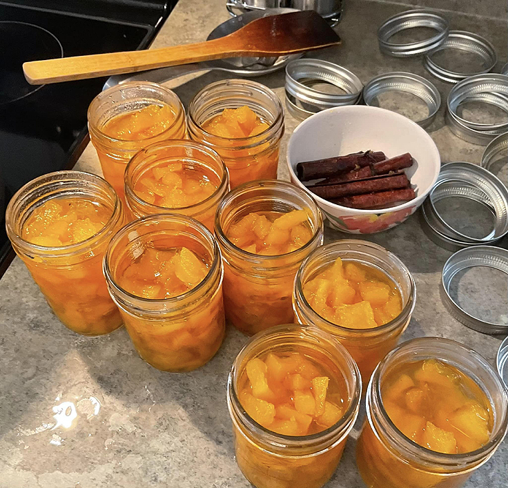Recette de Cubes de citrouilles épicés en pots