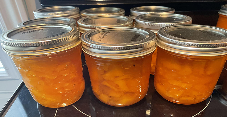Recette de Cubes de citrouilles épicés en pots