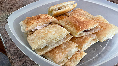 Recette de Feuilleté à la confiture