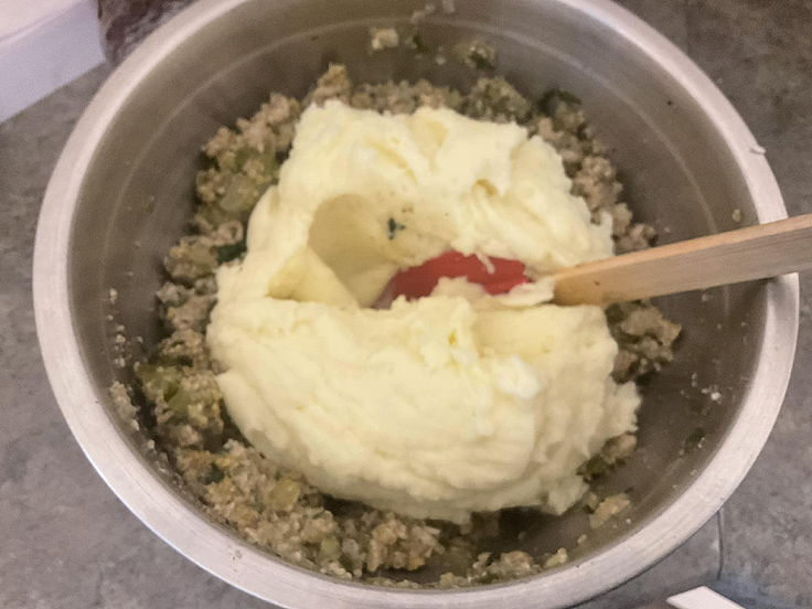 Farce de patates pour dinde