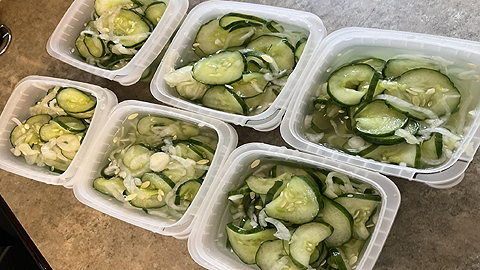 Recette de Cornichons congelés