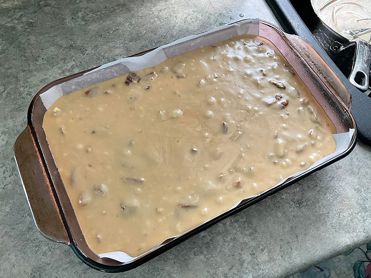 Recette de Fudge au sucre brun penuche