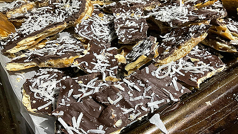 Recette de Bonbons aux biscuits soda