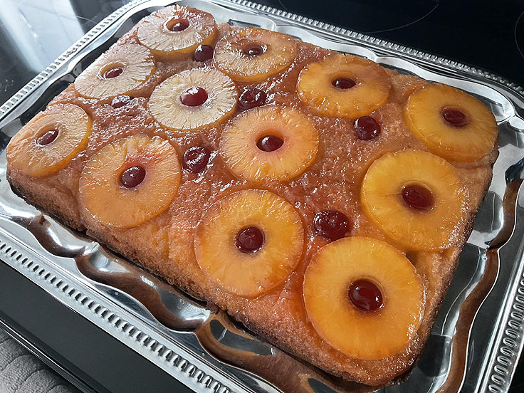 Gâteau renversé à l'ananas