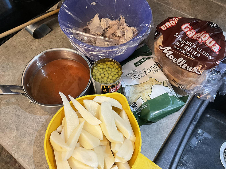 Hot chicken - Sandwich au poulet chaud